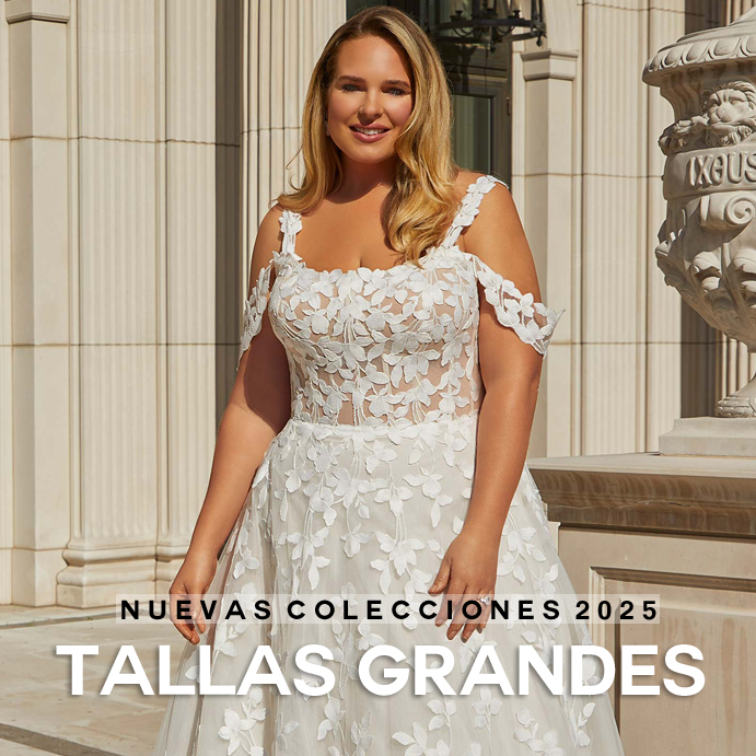 Vestidos de novia tallas grandes en Alicante